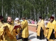 В поселении Пионерский заложен камень в основание храма в честь Косьмы и Дамиана В поселении Пионерский заложен камень в основание храма в честь Косьмы и Дамиана